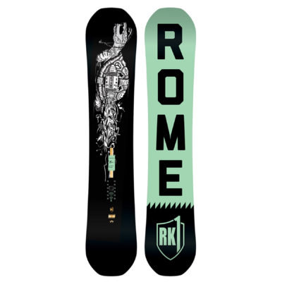 Men's Rome Snowboards - Rome RK1 Gang Plank 2017 - 155cm Men's Rome Snowboards - Rome RK1 Gang Plank 2017 - 155cm